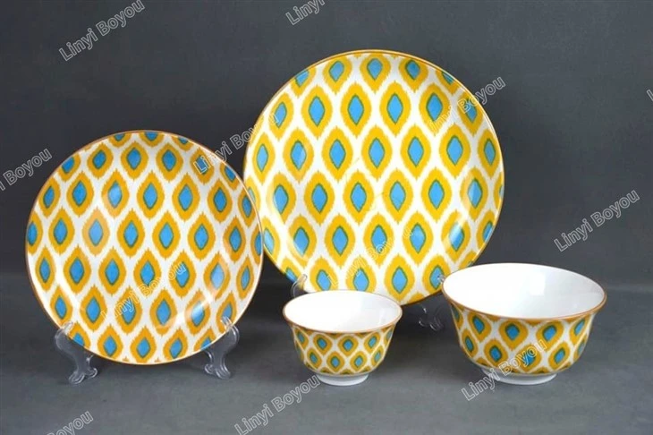 Ceramic Tableware Set 4 Special Design factory