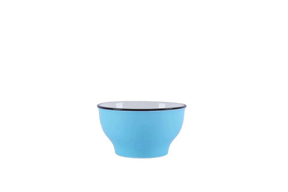 Multi-colored Glaze Libby Bowl