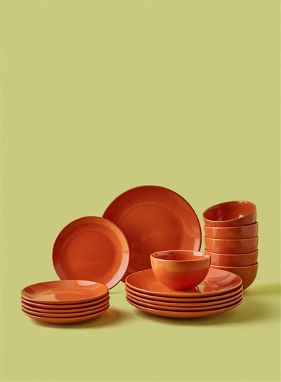 Plat de gres Plats Plats Bols Peça Sopar